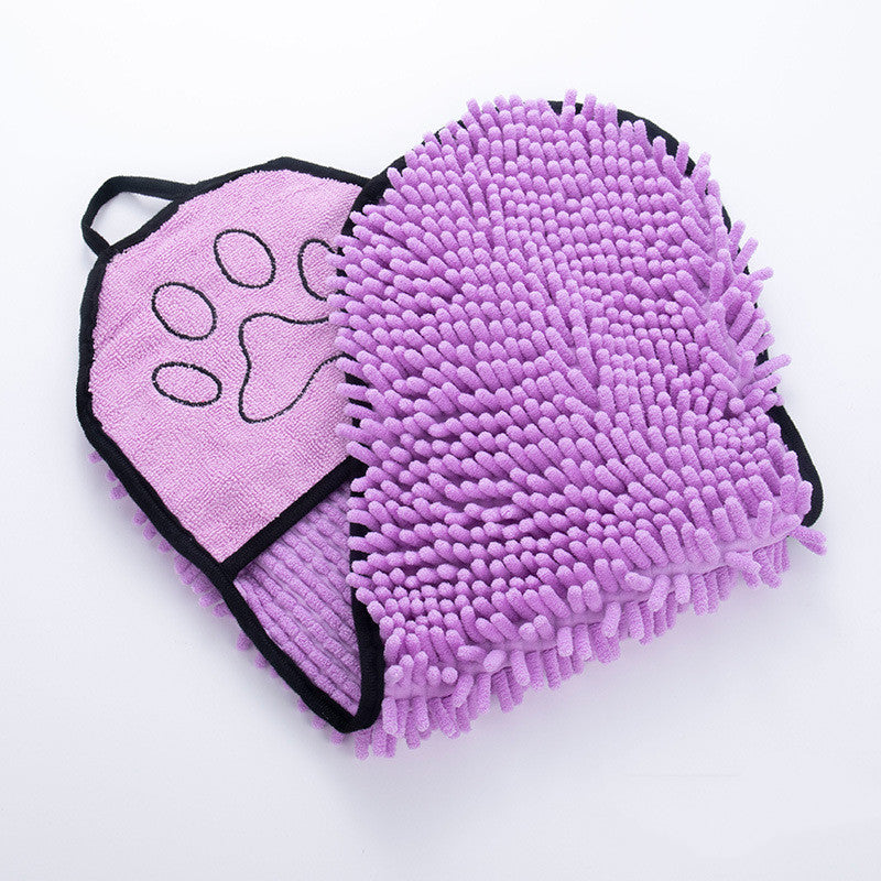 Super Absorbent Pet Drying Towel – Quick-Dry Microfiber Bath Wrap for Dogs & Cats