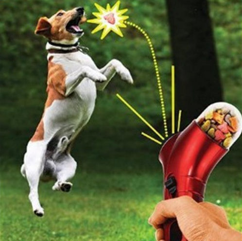 Pet Food Catapult Toy – Interactive Treat Launcher for Dogs