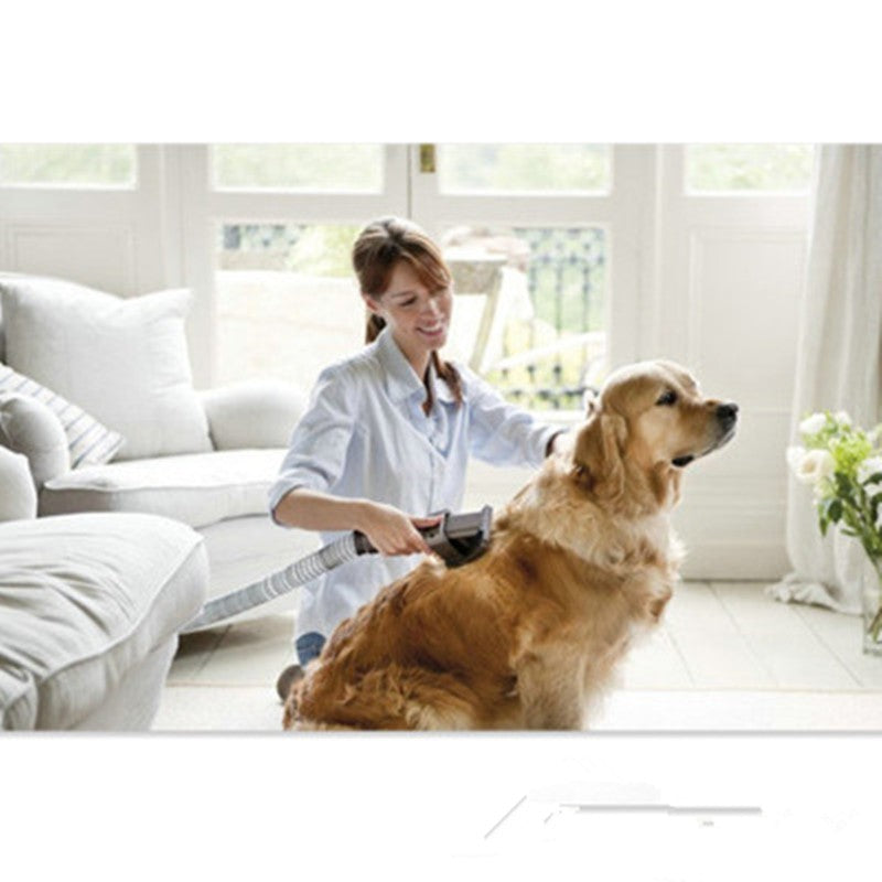 Pet Hair Vacuum Brush Attachment – Mess-Free Grooming Tool for Dogs & Cats