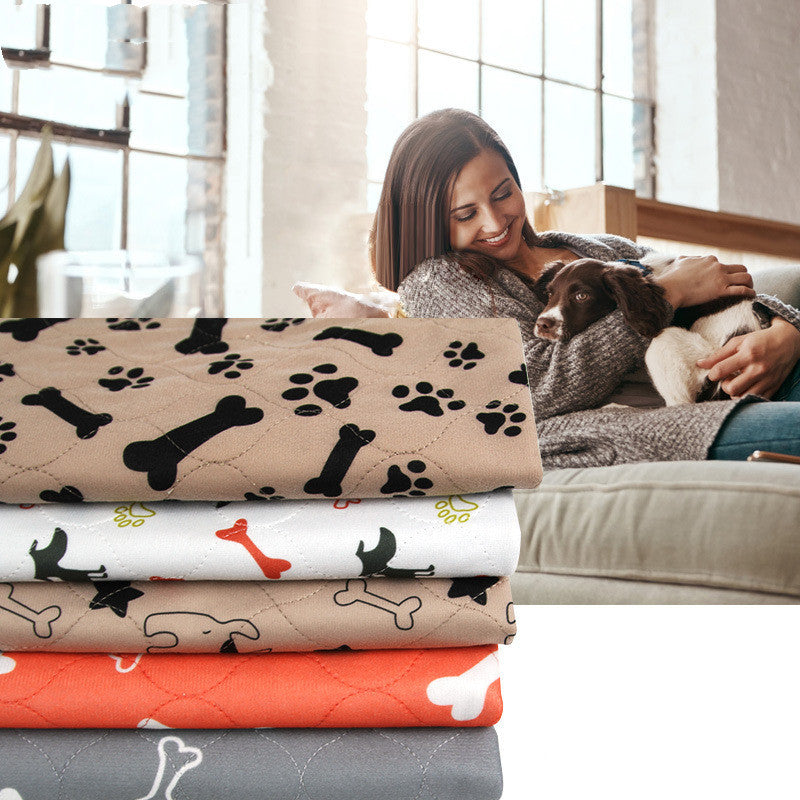 Reusable Waterproof Pet Training Pads – Ultra Absorbent Washable Pee Pads for Dogs & Puppies