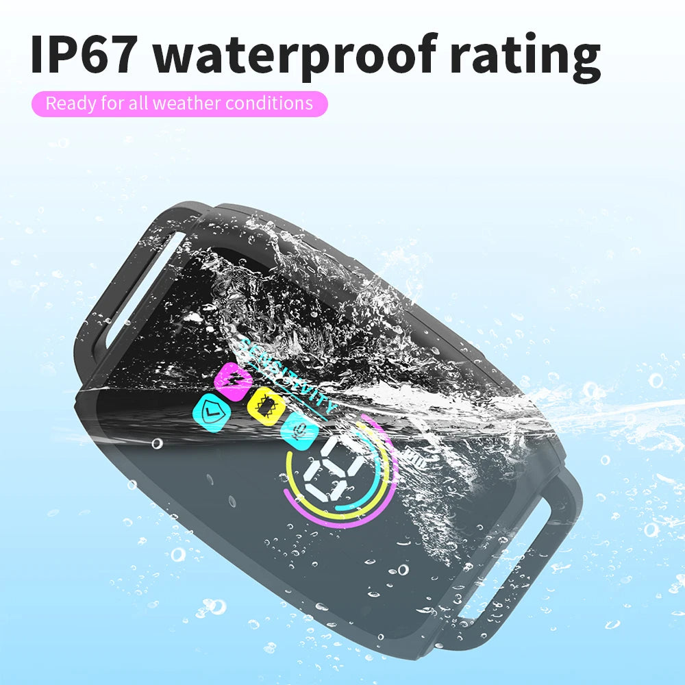 Smart Anti-Barking Dog Collar – Rechargeable, Waterproof Bark Control with Digital Display