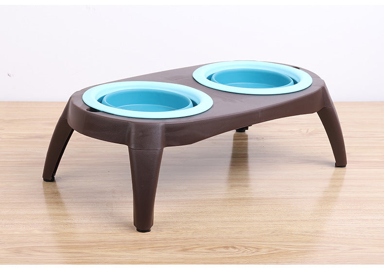 Portable Folding Pet Bowl Set – Collapsible Dog & Cat Food and Water Travel Bowls