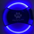 LED Glow Flying Disc for Dogs – Interactive Night Play & Training Toy