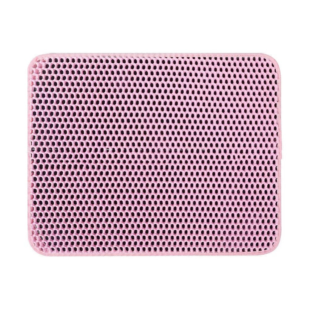 Waterproof Cat Litter & Feeding Mat – Trap Litter, Catch Spills & Keep Floors Clean