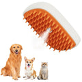 2-in-1 Pet Steam Grooming Brush – Self-Cleaning Deshedding Tool with Mist Spray for Dogs & Cats