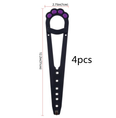 Smart Pet Door Lock – Keep Dogs Out, Let Cats In | Adjustable No-Dog Entry Door Strap