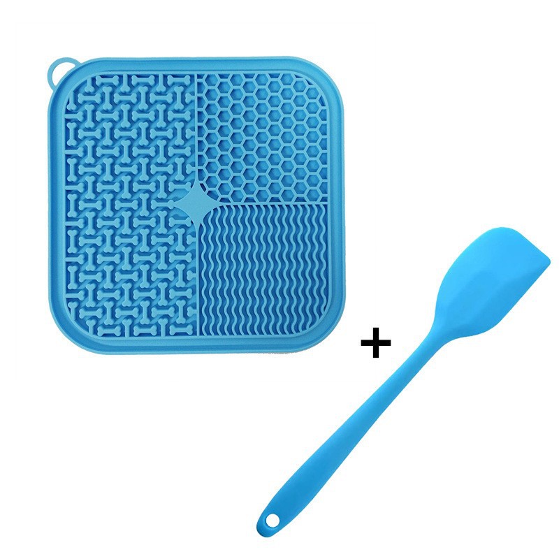Calming Pet Lick Mat – Slow Feeder for Dogs & Cats | Reduces Anxiety, Boredom & Fast Eating