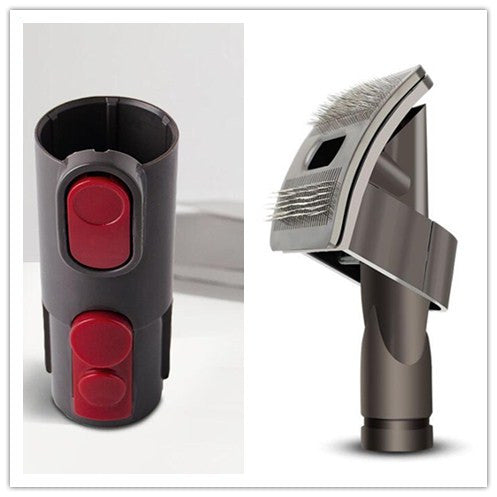 Pet Hair Vacuum Brush Attachment – Mess-Free Grooming Tool for Dogs & Cats