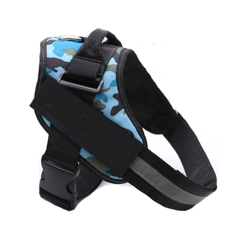 Custom No-Pull Dog Harness – Personalized Reflective Adjustable Vest for All Dog Sizes