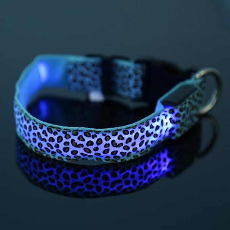 LED Light-Up Dog Collar – Night Safety Glow Adjustable Pet Collar