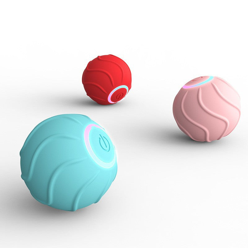 Smart Interactive Pet Ball – Automatic Rolling Toy for Dogs & Cats (Keeps Pets Active & Entertained)