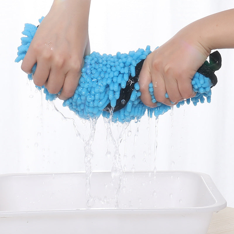 Super Absorbent Pet Drying Towel – Quick-Dry Microfiber Bath Wrap for Dogs & Cats