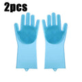 Pet Bathing Glove – Silicone Deshedding & Massage Brush for Dogs & Cats