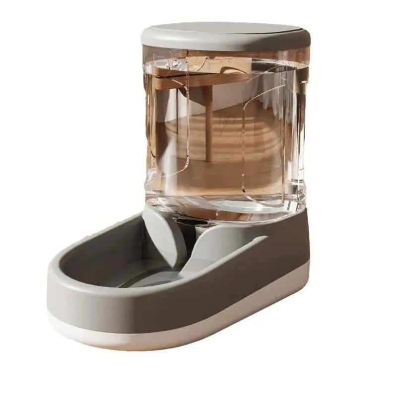 2-in-1 Automatic Pet Feeder & Water Dispenser – Large Capacity Gravity Food & Water Station for Cats & Dogs