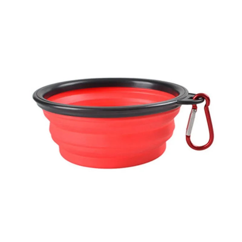 Collapsible Pet Travel Bowl – Portable Silicone Food & Water Bowl for Dogs & Cats | Lightweight & Leak-Resistant