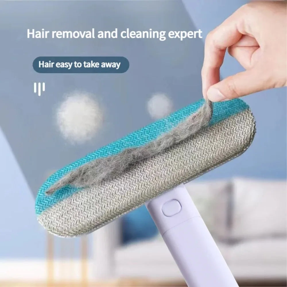 Reusable Pet Hair Remover Roller – Easy Fur & Lint Cleaner for Sofa, Carpet, Clothes & Bedding