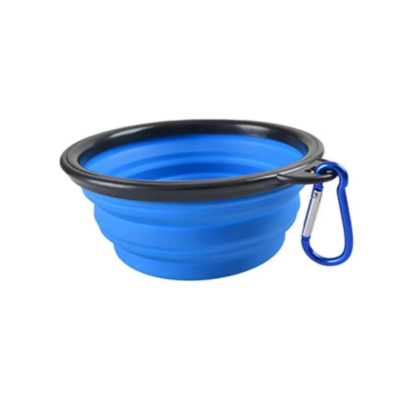 Collapsible Pet Travel Bowl – Portable Silicone Food & Water Bowl for Dogs & Cats | Lightweight & Leak-Resistant