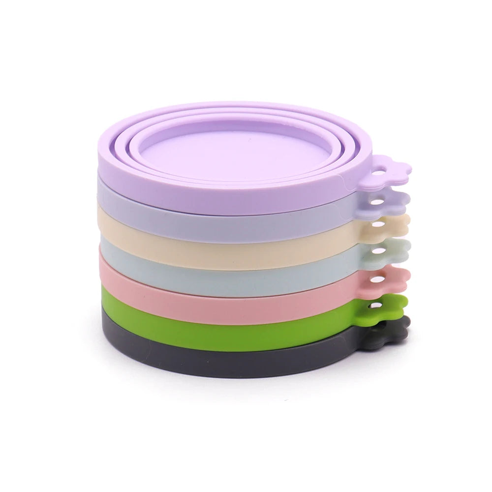 Reusable Silicone Pet Can Lid – Universal Fit for Dog & Cat Food Cans | BPA-Free, Airtight Seal Keeps Food Fresh