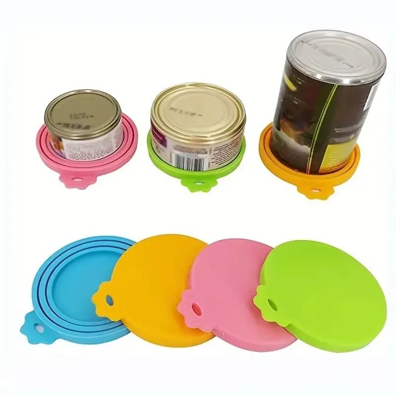 Reusable Silicone Pet Can Lid – Universal Fit for Dog & Cat Food Cans | BPA-Free, Airtight Seal Keeps Food Fresh