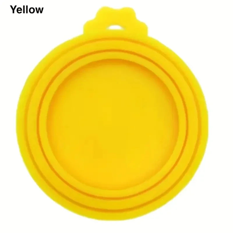 Reusable Silicone Pet Can Lid – Universal Fit for Dog & Cat Food Cans | BPA-Free, Airtight Seal Keeps Food Fresh