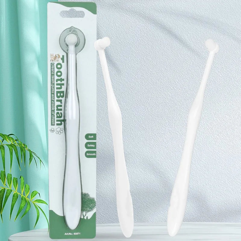 Pet Toothbrush for Dogs & Cats – Soft Mini Head Brush for Gentle Teeth Cleaning | Oral Care & Fresh Breath