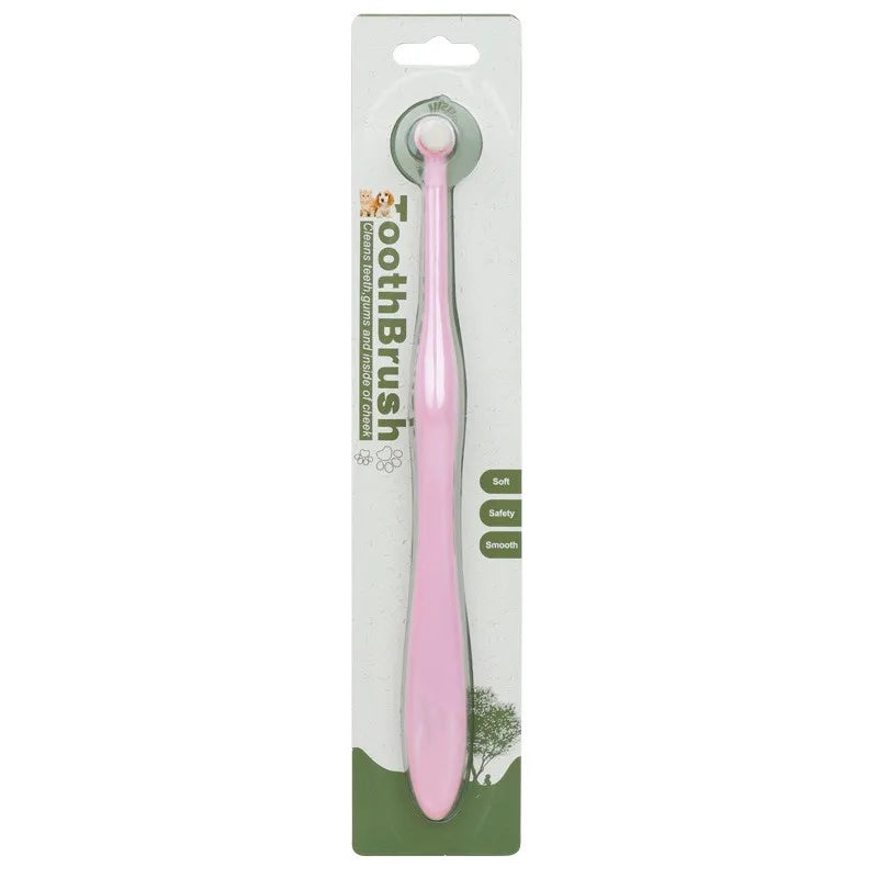 Pet Toothbrush for Dogs & Cats – Soft Mini Head Brush for Gentle Teeth Cleaning | Oral Care & Fresh Breath
