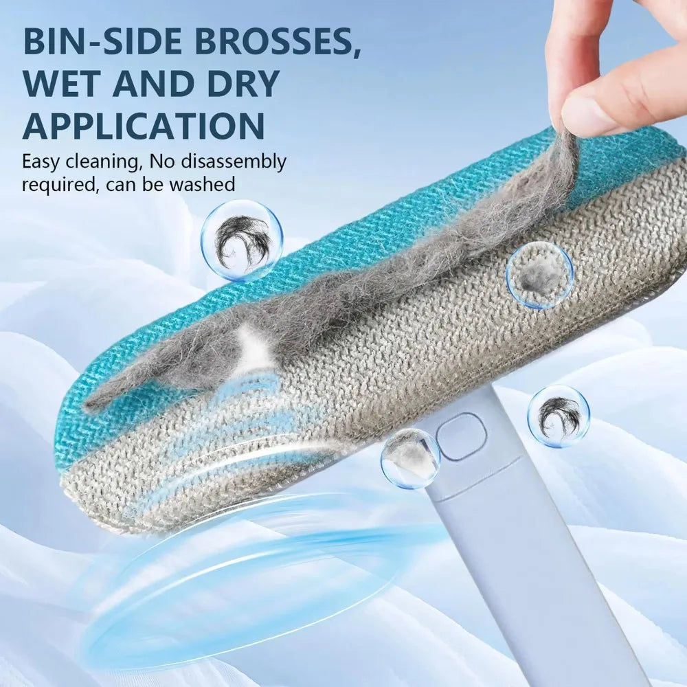 Reusable Pet Hair Remover Roller – Easy Fur & Lint Cleaner for Sofa, Carpet, Clothes & Bedding