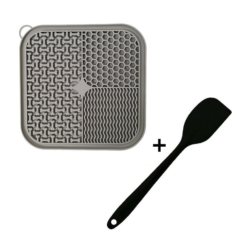 Calming Pet Lick Mat – Slow Feeder for Dogs & Cats | Reduces Anxiety, Boredom & Fast Eating