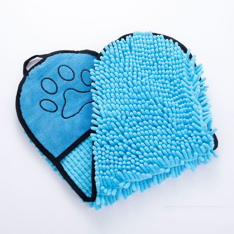 Super Absorbent Pet Drying Towel – Quick-Dry Microfiber Bath Wrap for Dogs & Cats