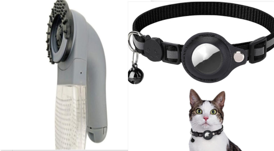Reflective AirTag Pet Collar – Track & Protect Your Dog or Cat Anywhere