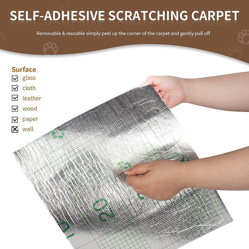 Self-Adhesive Cat Scratch Protector | Furniture & Sofa Anti-Scratch Mat
